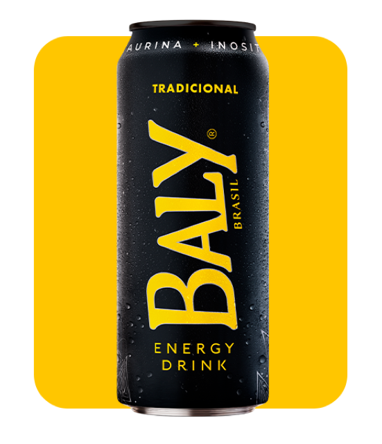 Baly Energy Drink — fotografia representativa da linha